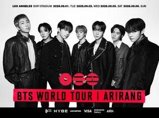 BTS ARIRANG Mengguncang Los Angeles! 4 Malam di SoFi Stadium Penuh Momen Gila, Ulang Tahun Jungkook hingga Kejutan ARMY
